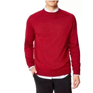 NWT Good Man Brand Knit Crew Neck Slim Fit Red M